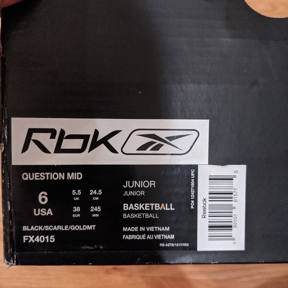 Reebok Question Mid - Picture 6 of 6